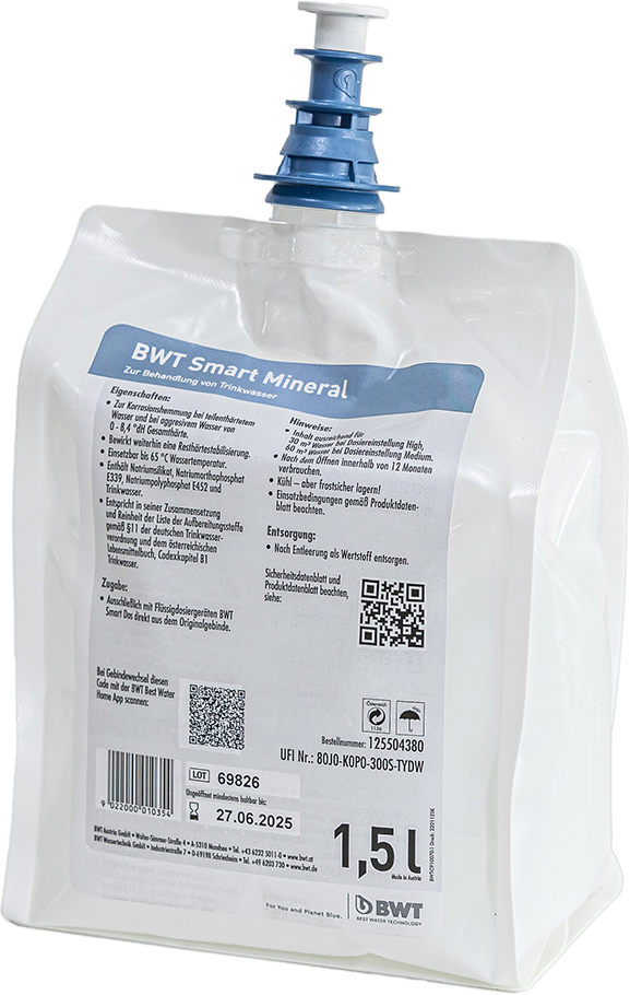 BWT L4 Substance minérale 125504382 MS 2x 1,5 l
