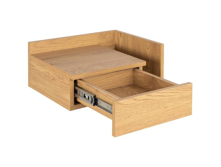 AC Design Furniture Nachttisch AC Design Nature Eiche B 40 cm H 16.5 cm - Nachttisch