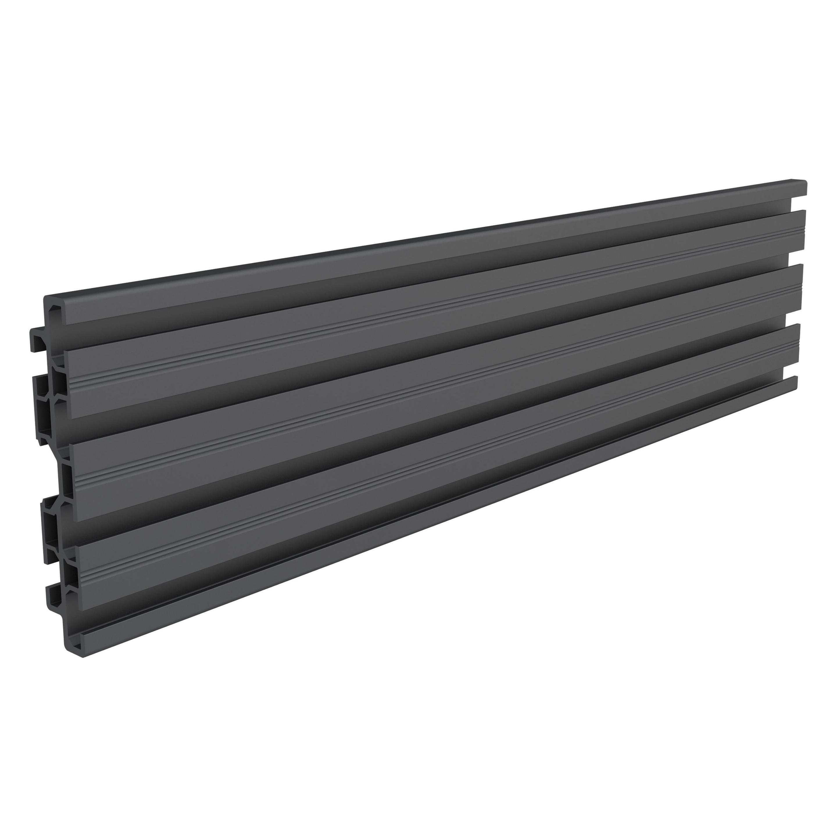 Multibrackets Aluminium Profil, Modulares Pro System, schwarz (5082)