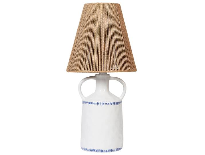 Lampe à poser céramique blanc