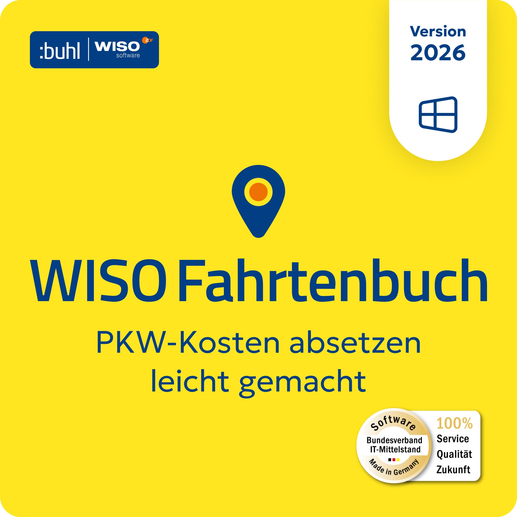 Buhl Data WISO Fahrtenbuch 2026 (DE) | Download & Produktschlüssel