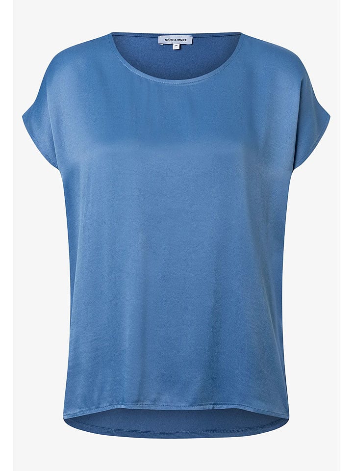 More & More Bluse in Blau - 42