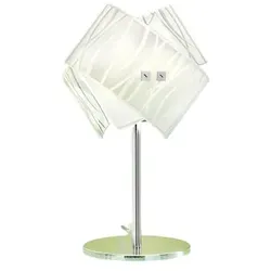 Gea Luce -  Weiße Agnese Tischlampen 1XE14 max 1X42W IP20 - LED-Wandleuchte im modernen Design - E14-Fassung