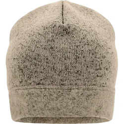 Myrtle Beach Unisex Workwear Strickmütze in Melangeoptik Strong Mütze MB7121 stone melange/black one size