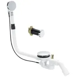 Bette Silhouette Quelleinlauf B553901 chrom, für Wannen mit Ablauf 90 mm