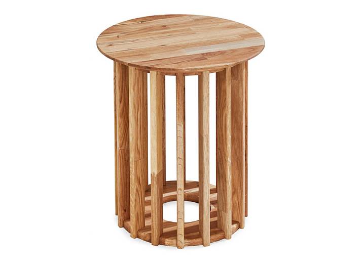 Beistelltisch 45 x 47 x 45 cm Eiche massiv