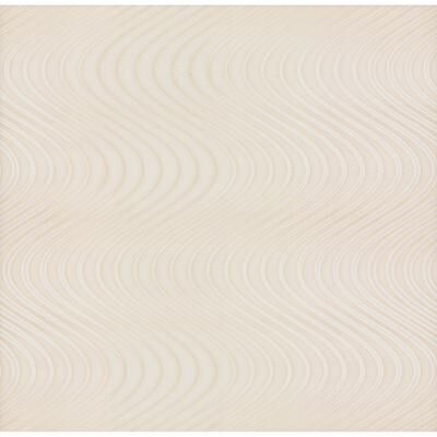 York Wallcoverings Ocean Swell Cream & White Wallpaper