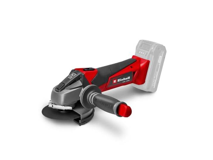 Einhell Meuleuse d’angle sans fil TE-AG 18/115 Li-Solo PXC 18 V Ø 115 mm profondeur 28 mm démarrage progressif sans disque sans batterie