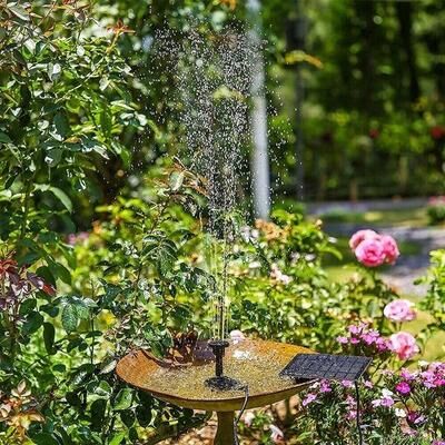 The Cart Load Floating Water Pump Solar Power Fountain Submersible For Bird Bath, Garden Pool, And Pond Efficient Solar Fountain Floating Water Pump Solar Power Fountain Submersible For Bird Bath, Garden Pool, And Pond Efficient Solar Fountain
