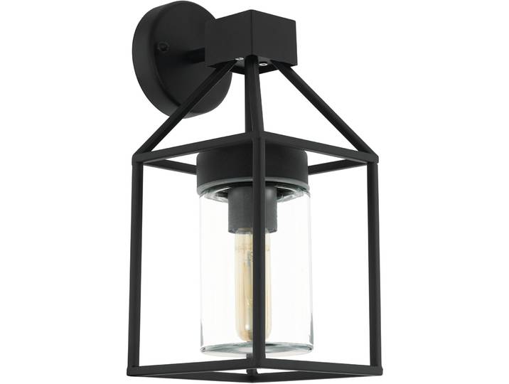 Wandlampe aussen Trecate schwarz IP44