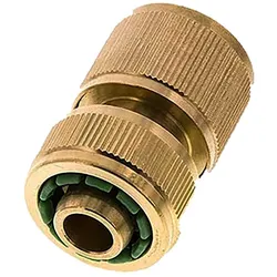 Kupplungsdose Schlauch 13 mm (1/2") , Messing, mit Wasserstopp