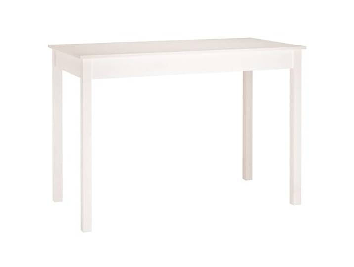 vidaXL Esstisch, Esszimmertisch mit viel Platz, Tisch für Esszimmer Küche Restaurant, Küchentisch Speisetisch Holztisch, Weiß Massivholz Kiefer