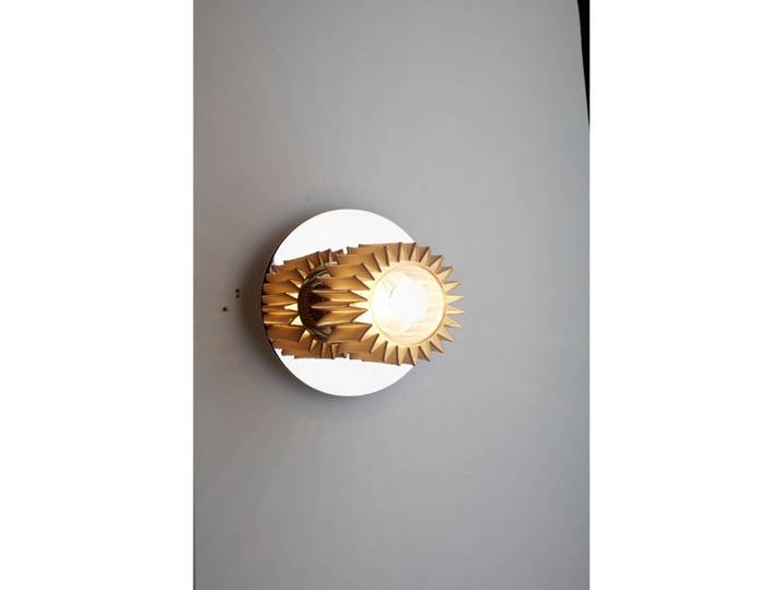 In The Sun 190 Wandleuchte Silber/Gold - DCW - Wohnzimmer - Metall