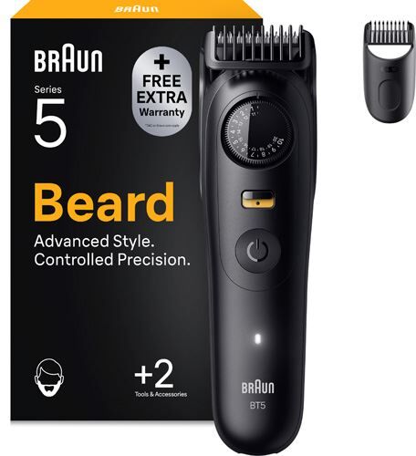 Braun Aparador de Barba  Series 5 BT5500 - Preto Mate