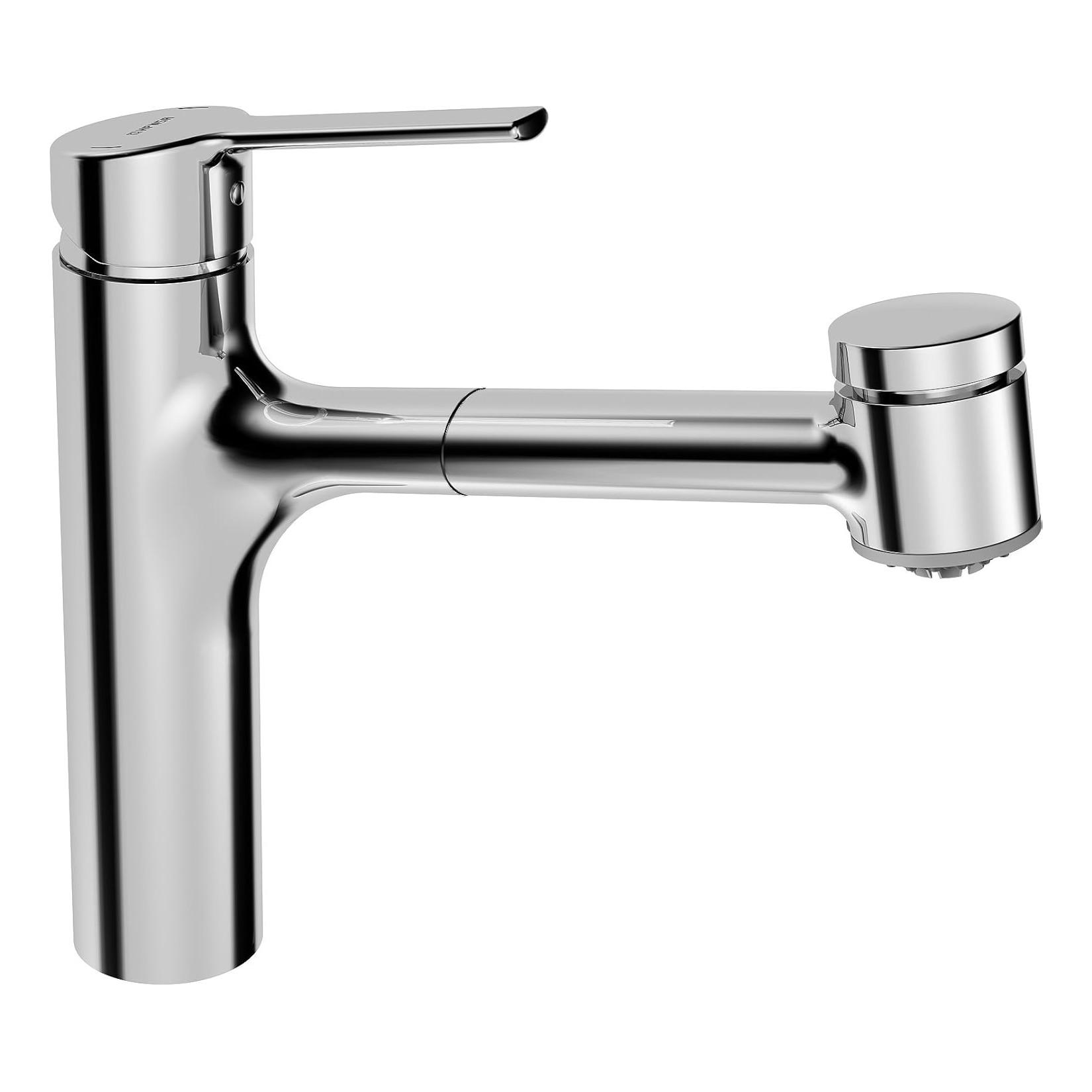 Hansa Spültisch-Einhandmischer, Hansaronda 5519, Niederdruck, verchromt 55191133