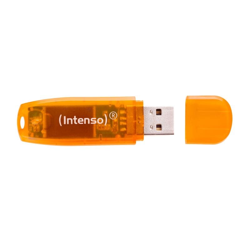 Intenso Rainbow Line 64GB USB Stick orange 3502490