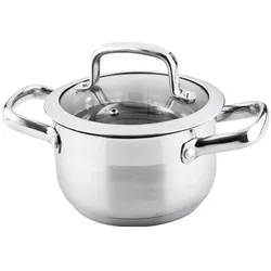 Lamart Garnek 16cm (42000340), Pfanne + Kochtopf, Silber
