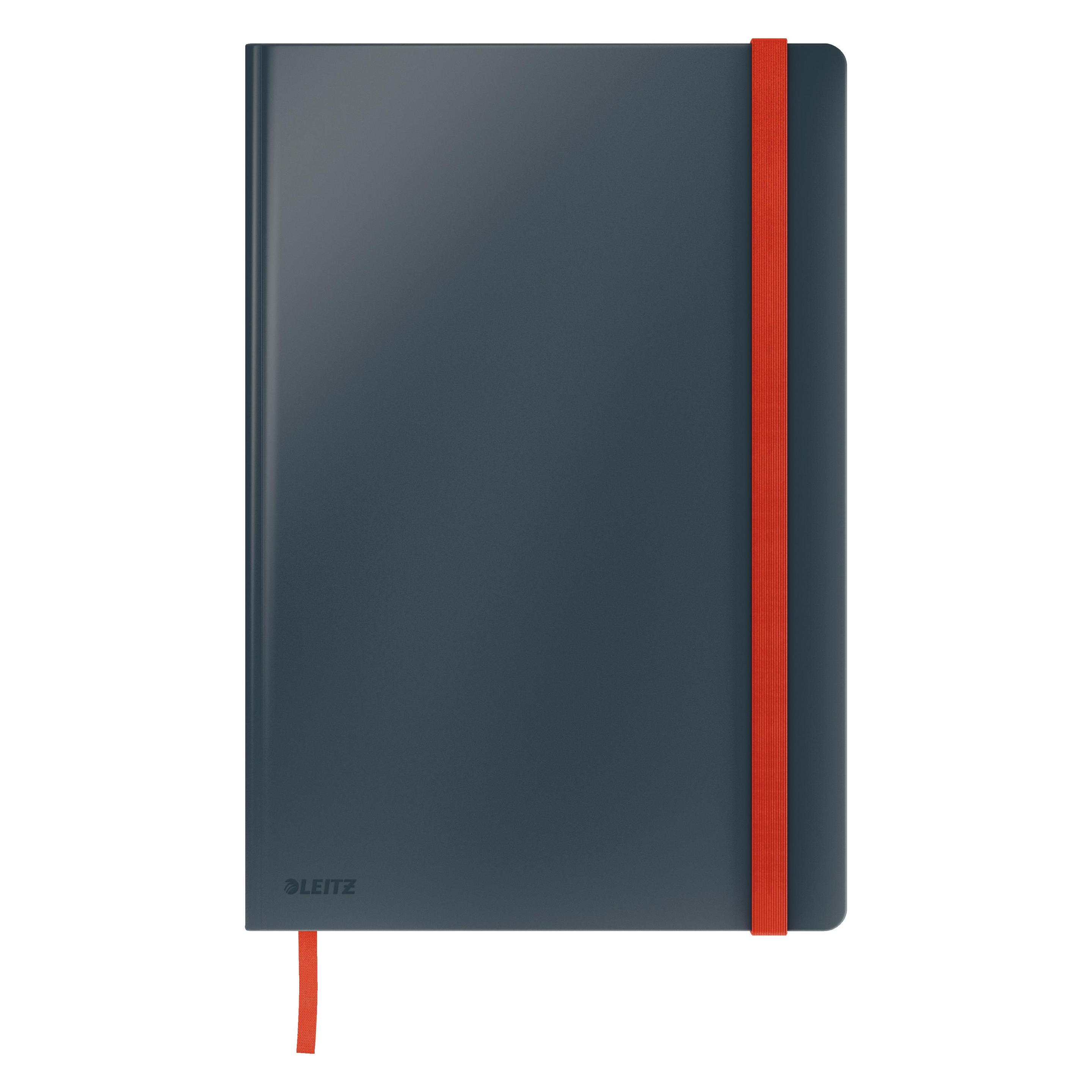 Leitz Notizbuch Cosy B5, Kariert, Grau (B5, Kariert, Harter Einband) (4482-00-89)