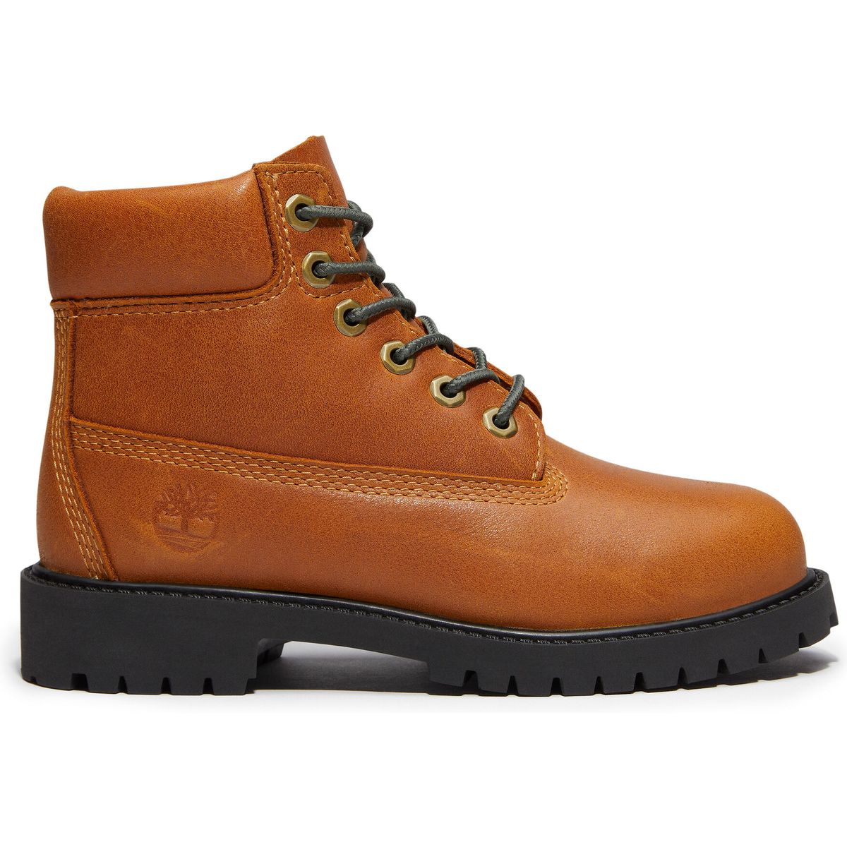 Timberland Kids 6 Inch Lace UP Waterproof Boot wht full grain 7 TB0A6BETEN11-7