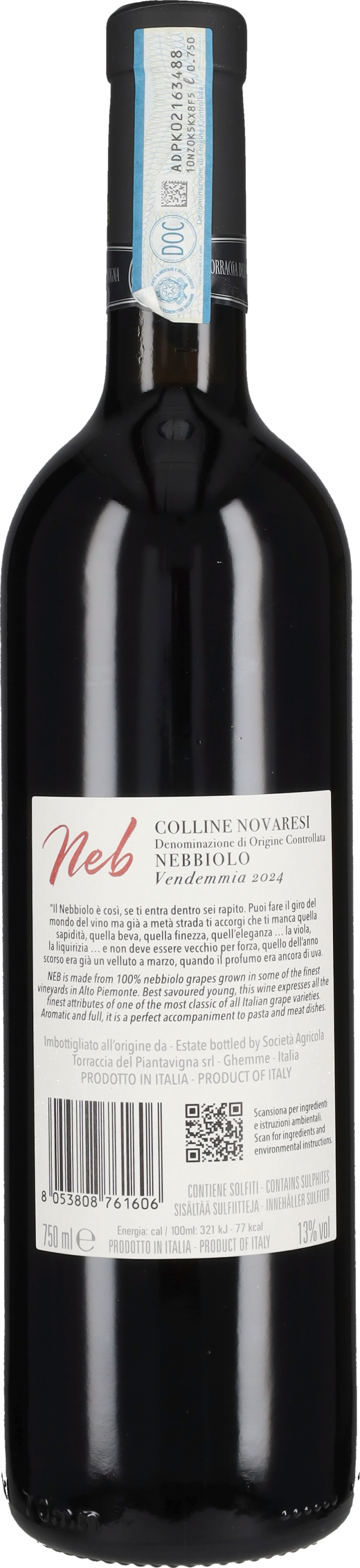 Nebbiolo 'Neb' Torraccia del Piantavigna 2024