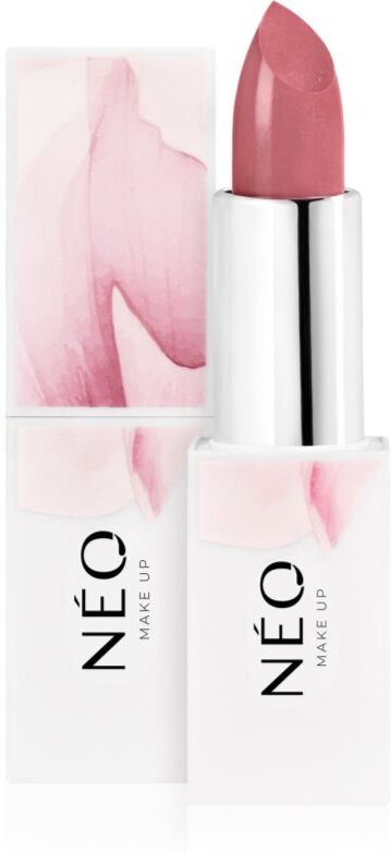 NEO MAKE UP Intense Serum Sheer Lipstick creamy moisturising lipstick shade 02 Peony Touch 4.3 g