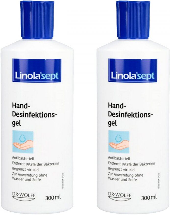 Linola Sept Hand-Desinfektionsgel 2x300ml