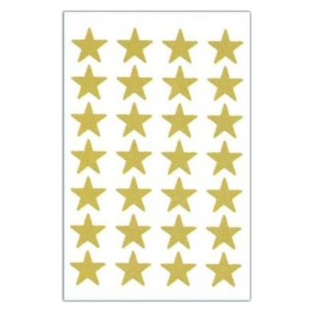 BSB-Obpacher Aufkleber Deco Sticker Sterne gold klein (11-843)