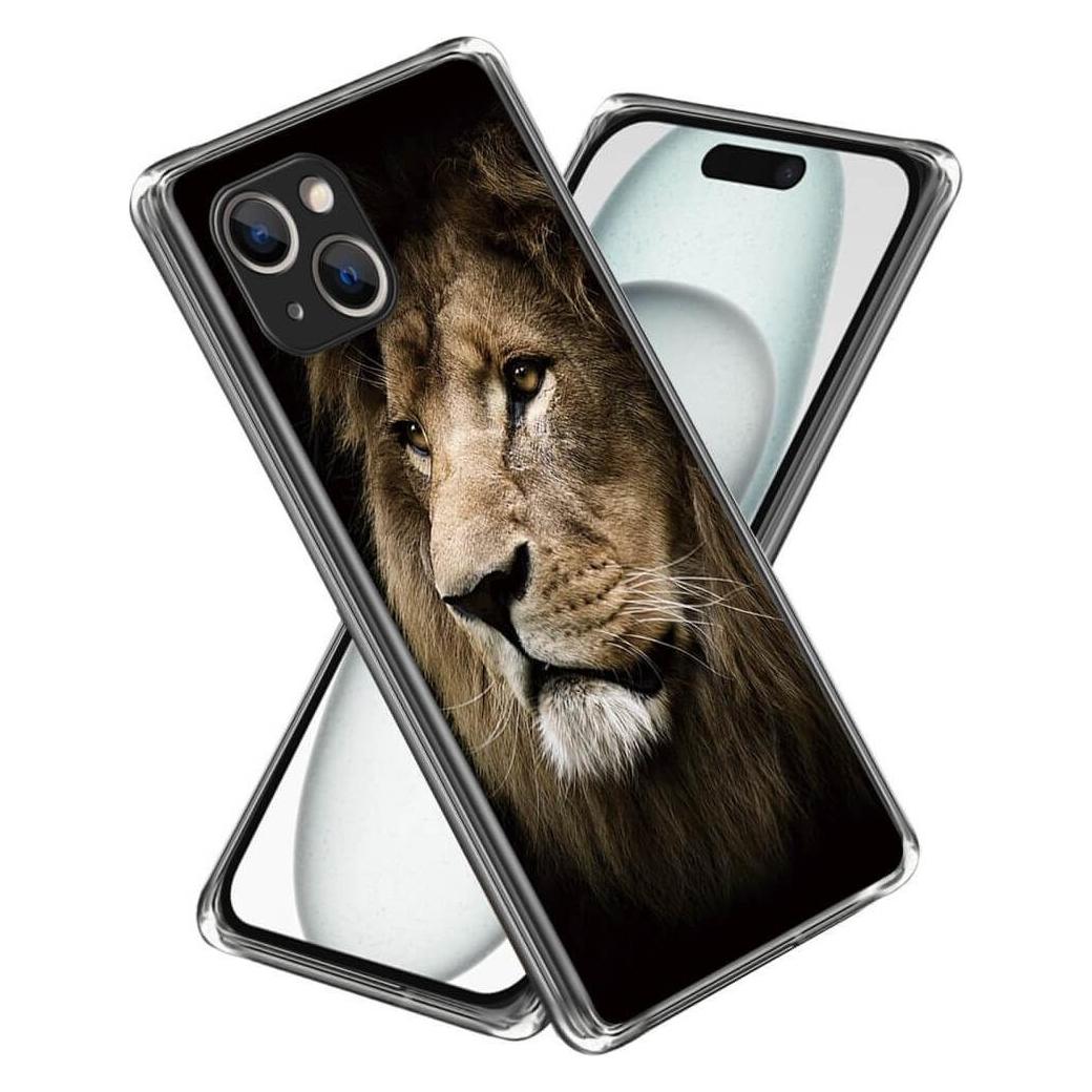 Cover-Discount iPhone 15 Plus - Cover Handyhülle IMD Lion (Apple iPhone 15 Plus) (660177803D)
