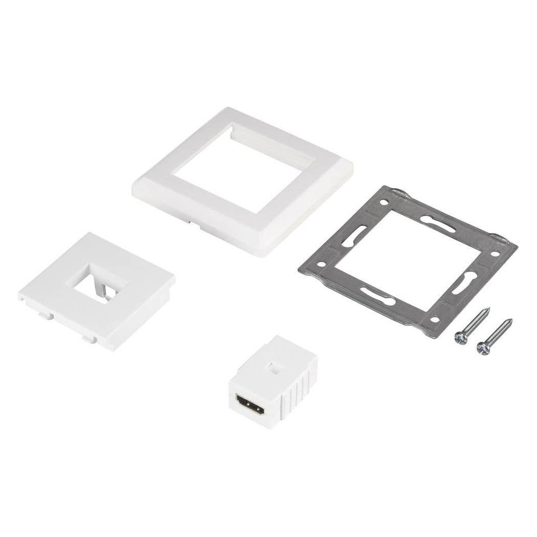 Renkforce 1 Port Unterputz HDMI Wandanschlussdose mit Kabel (HDMI) (RF-4724906)