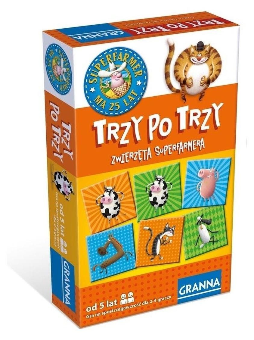 Granna PL GRA Trzy po trzy dieren type superf. 00261