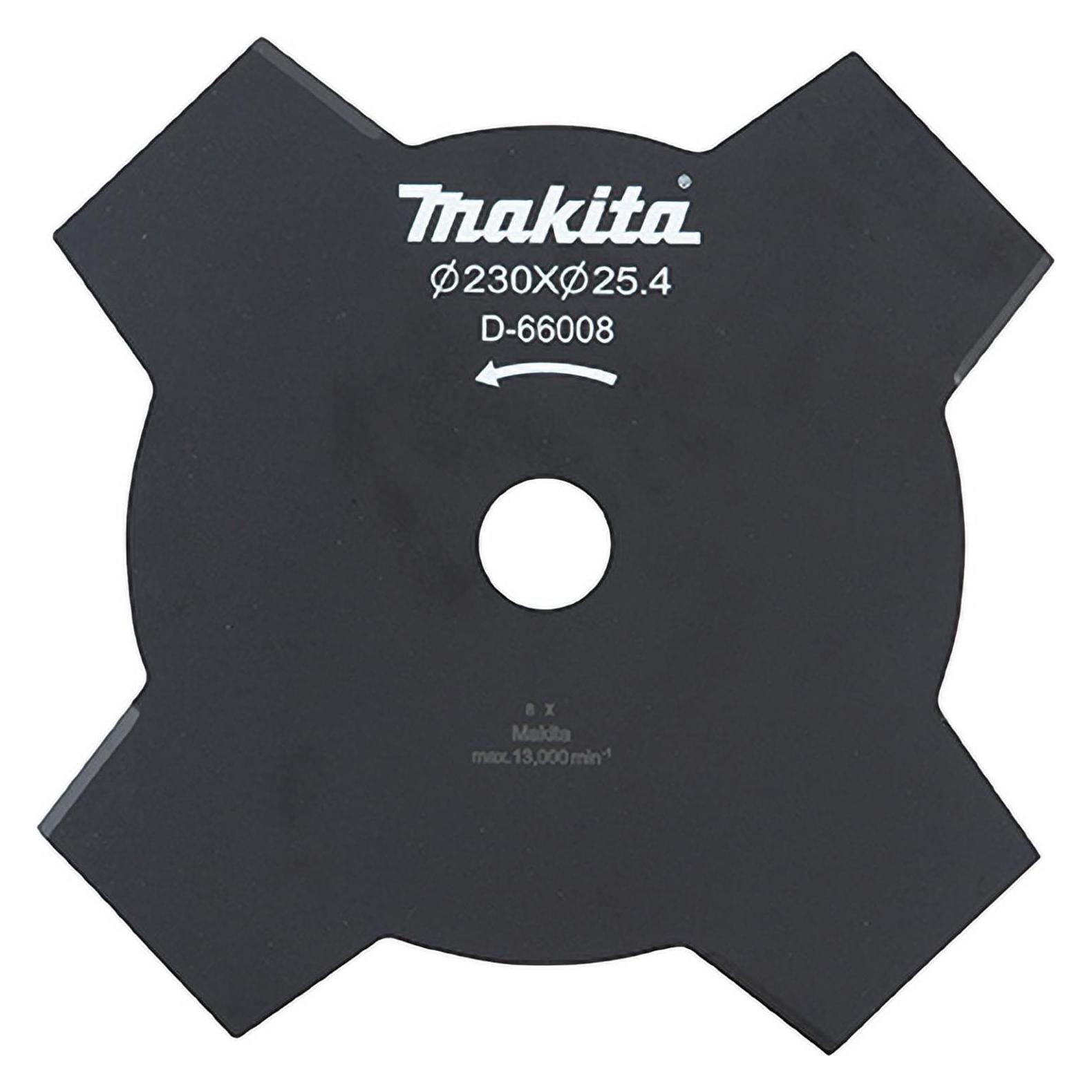 Makita Maki 4-Zahn-Schlagmesser 230x25,4mm D-66008 (Rasentrimmer) (D-66008)
