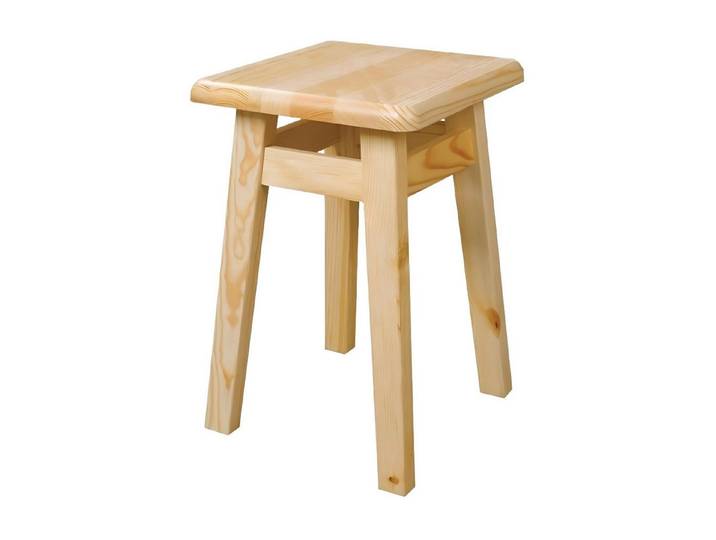 JVmoebel Sitzhocker Massivholz Hocker in Natur mit elegantem Design, Made in Europa
