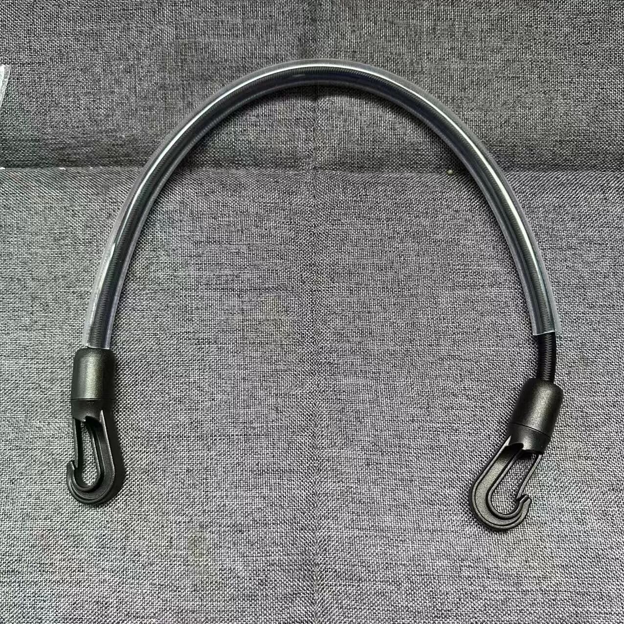 INF 4er-Pack Elastische Schweifriemen - Ersatz-Pferdedecken-Beinriemen mit Doppelclips