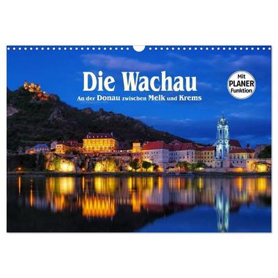 Die Wachau - An der Donau zwischen Melk und Krems (Wandkalender 2027 DIN A3 quer), CALVENDO Monatskalender