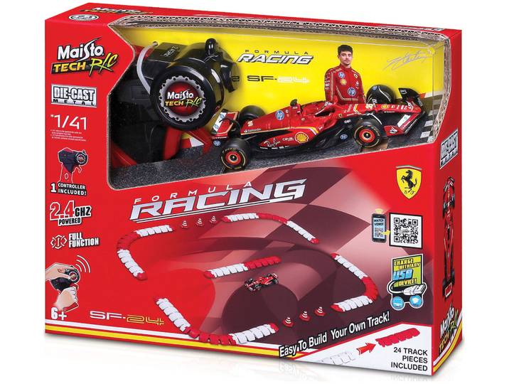 Maisto RC F1 Ferrari Sf-24 2.4 GHz 1/41 Leclerc