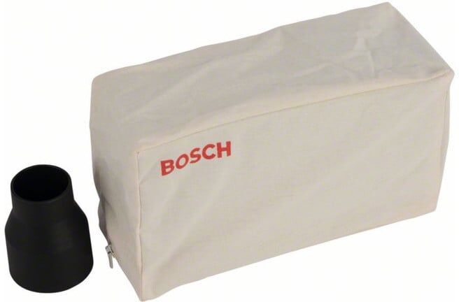 Sac à poussière BOSCH pour rabot à main, tissu, adaptateur type 2 (ovale) (2605411035)