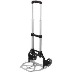 BS Rollen, Transportwagen, Alu-Faltkarre Schauf.395x281mm TL70kg ther.Gummi Ø 125mm (70 kg)