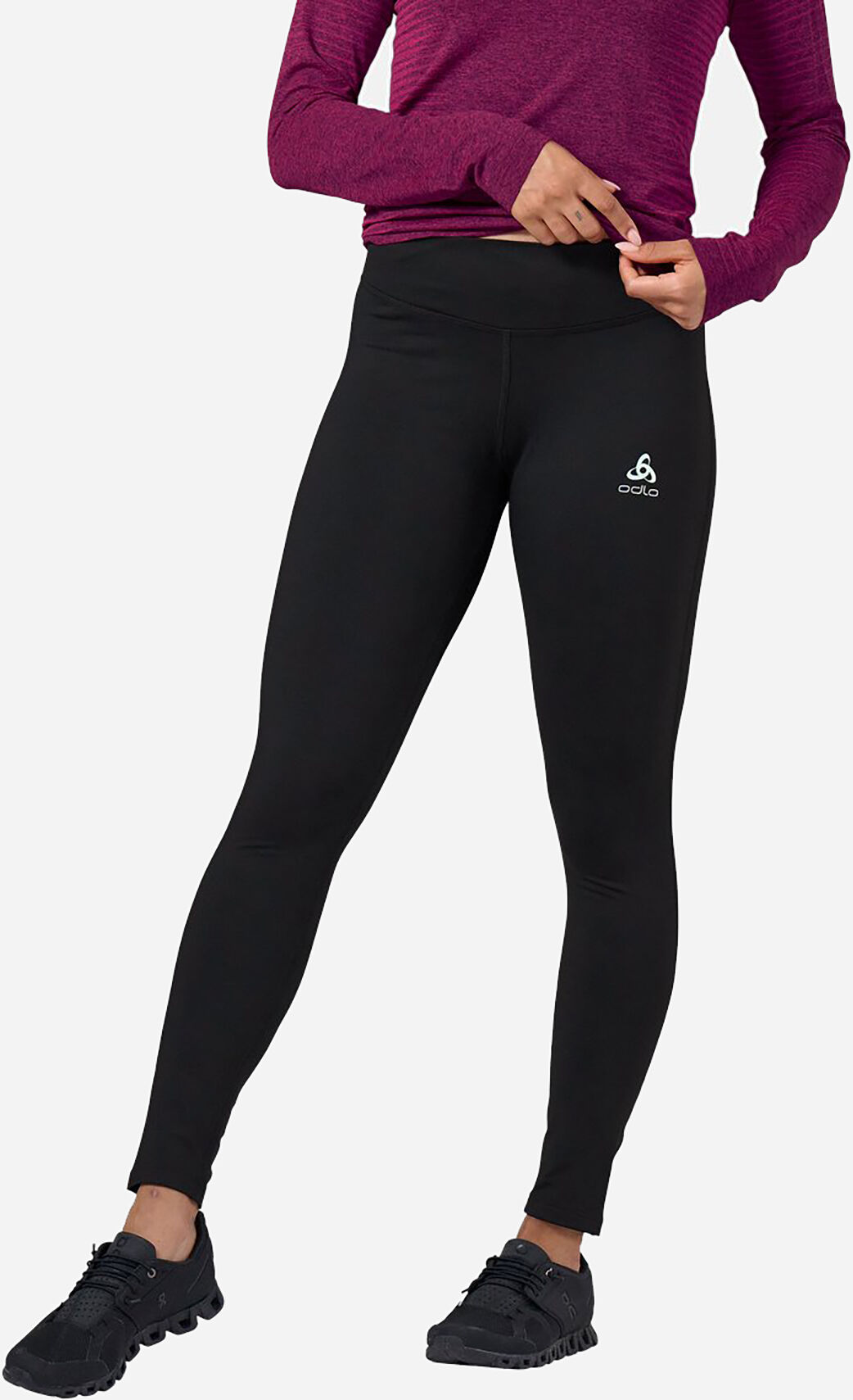 Odlo Essential Warm W - Pantalone Outdoor - Donna - Nero M