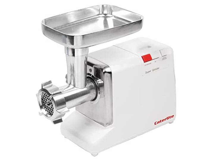 Caterlite CB943 Fleischwolf 280 mm x 385 mm x 310 mm Mincer Electric Restaurant Commercial, Silber