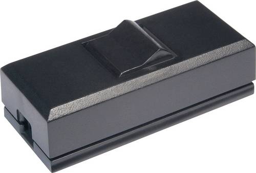 InterBär 8075-004.01 Schnurschalter Schwarz 1 x Aus/Ein 2A 1St.