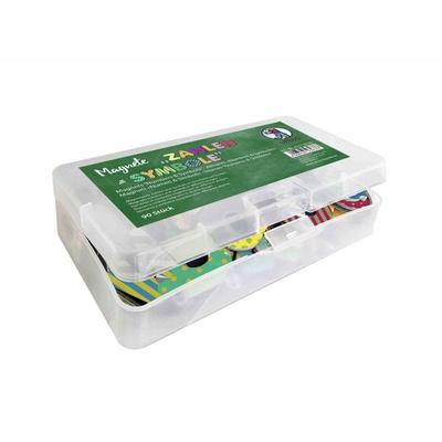 URSUS Dekorationsartikel Magnete Zahlen & Symbole, 90er Set 1,5 - 4,4 cm