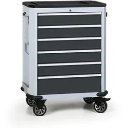 Werkzeugwagen G2, 6 Schubladen, Graphit