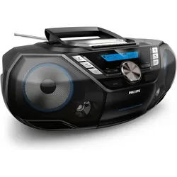Philips Azb798t/12 (DAB+, FM, Bluetooth), Radio, Schwarz