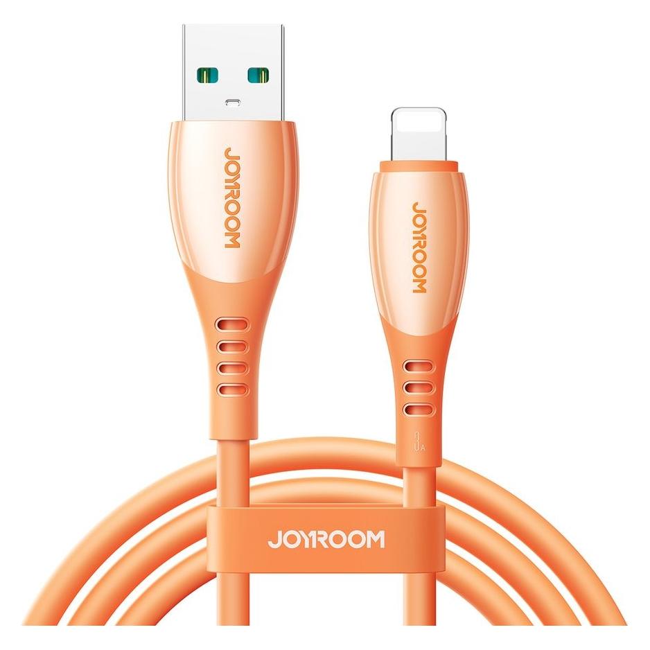 Joyroom S-A59 Vibrant Series 3A Fast Charging Data Cable (USB-A to Lightning) 1.2m - orange (1.20 m) (S-A59)