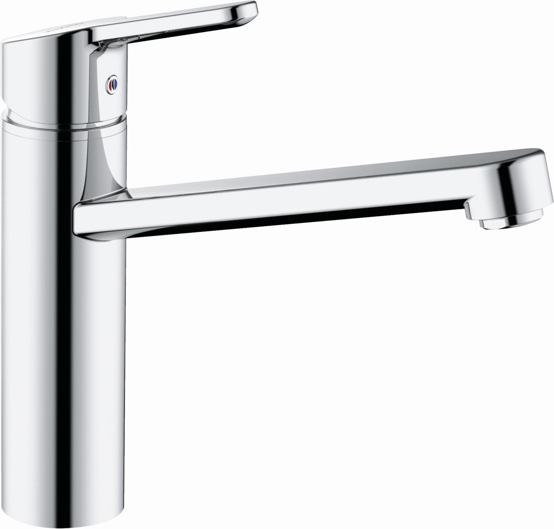 Kludi 595740575 manette fermée, bec pivotant, chromé