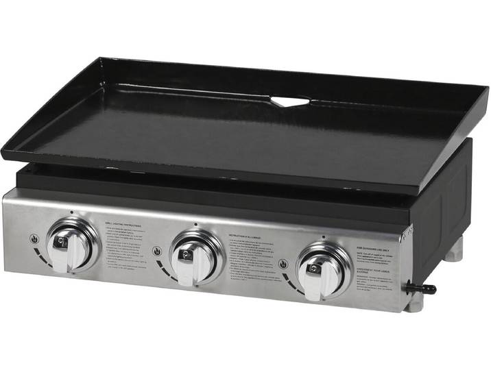 Plancha Presto 3 - 3 Brûleurs - 7.5kW - Gris