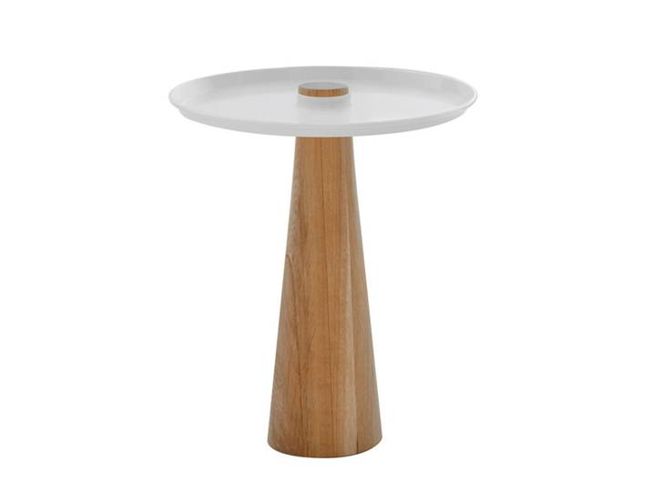 Abstelltisch W-Move Table Wagner braun, Designer Joel Hoff, 50 cm
