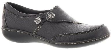 Clarks Ashland Lane Slip-On - Womens 6.5 Black Slip On XW