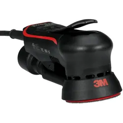 3M Elektro-Exzenterschleifer, 75 mm, 2.5 mm Schleifhub, 230 V, Steckertyp E/F, geeignet für Staubabsaugung, 33807