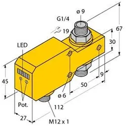 Turck Inline-Sensor FCI-D10A4P-LIX-H1141